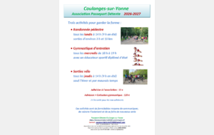 Toutes nos activités en 2026-2027