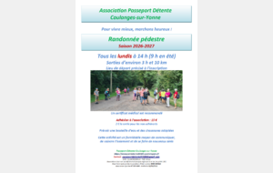 Randonnée pédestre - Saison 2026-2027
